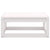 3 Piece Garden Lounge Set White Solid Wood Pine
