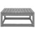 6 Piece Garden Lounge Set Grey Solid Pinewood