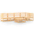 6 Piece Garden Lounge Set Solid Pinewood