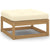 5 Piece Garden Lounge Set with Cushions Solid Pinewood