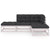 4 Piece Garden Lounge Set with Cushions Solid Pinewood