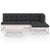 5 Piece Garden Lounge Set with Cushions Solid Pinewood