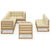 9 Piece Garden Lounge Set with Cushions Solid Pinewood