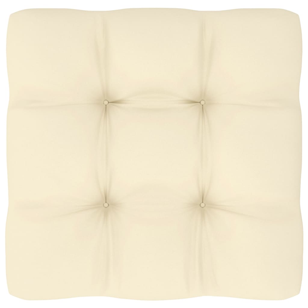 7 Piece Garden Lounge Set & Cushions Honey Brown Solid Pinewood