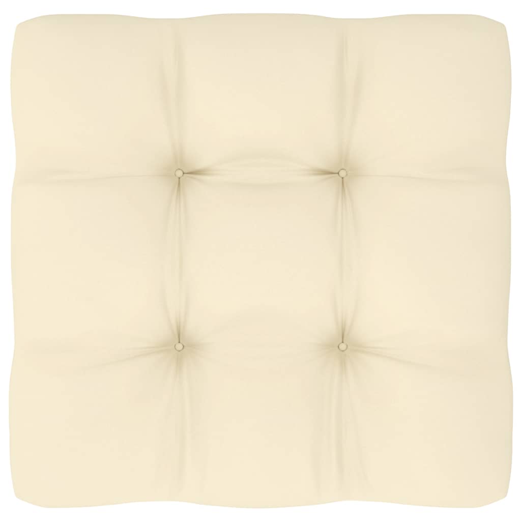 7 Piece Garden Lounge Set & Cushions Honey Brown Solid Pinewood