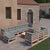 11 Piece Garden Lounge Set with Cushions Solid Pinewood