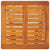 Sun Loungers 2 pcs with Table and Cushions Solid Wood Acacia
