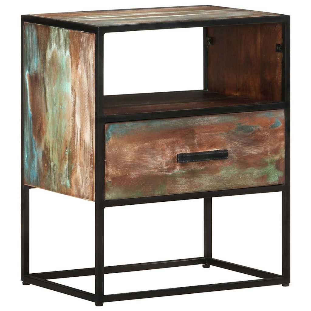 Bed Cabinet 40x30x50 cm Solid Reclaimed Wood