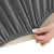 3-Seater Stretch Couch Slipcover Anthracite Polyester Jersey