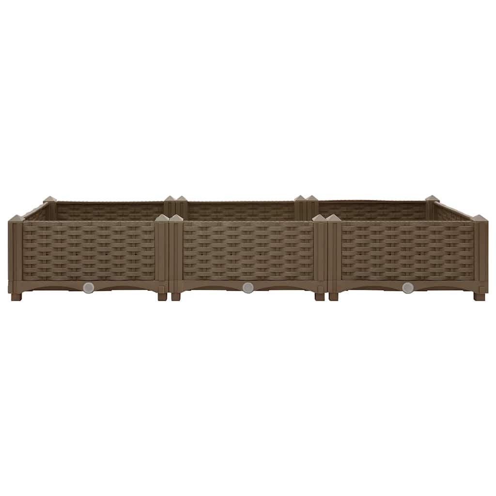 Raised Bed 120x40x23 cm Polypropylene
