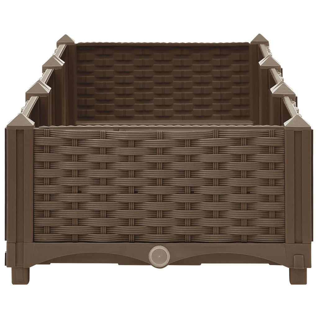 Raised Bed 120x40x23 cm Polypropylene