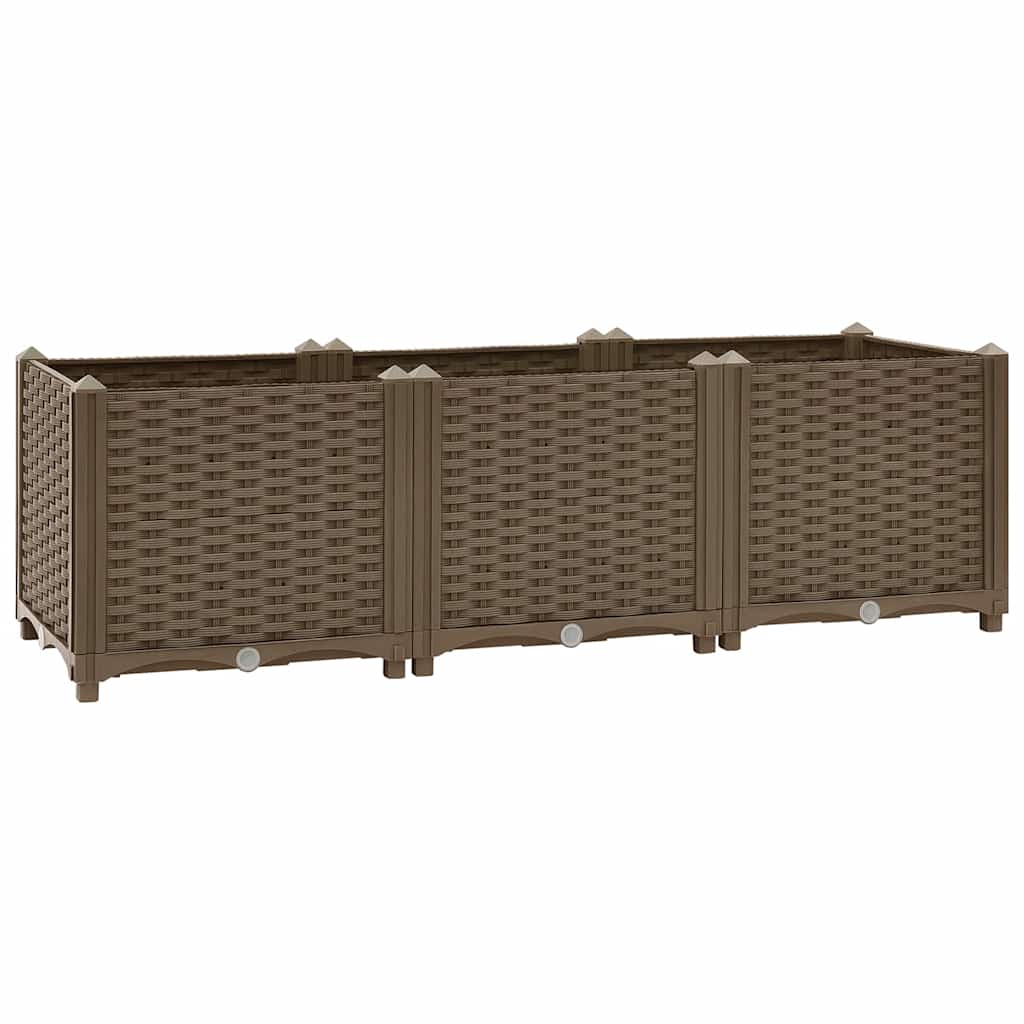 Raised Bed 120x40x38 cm Polypropylene