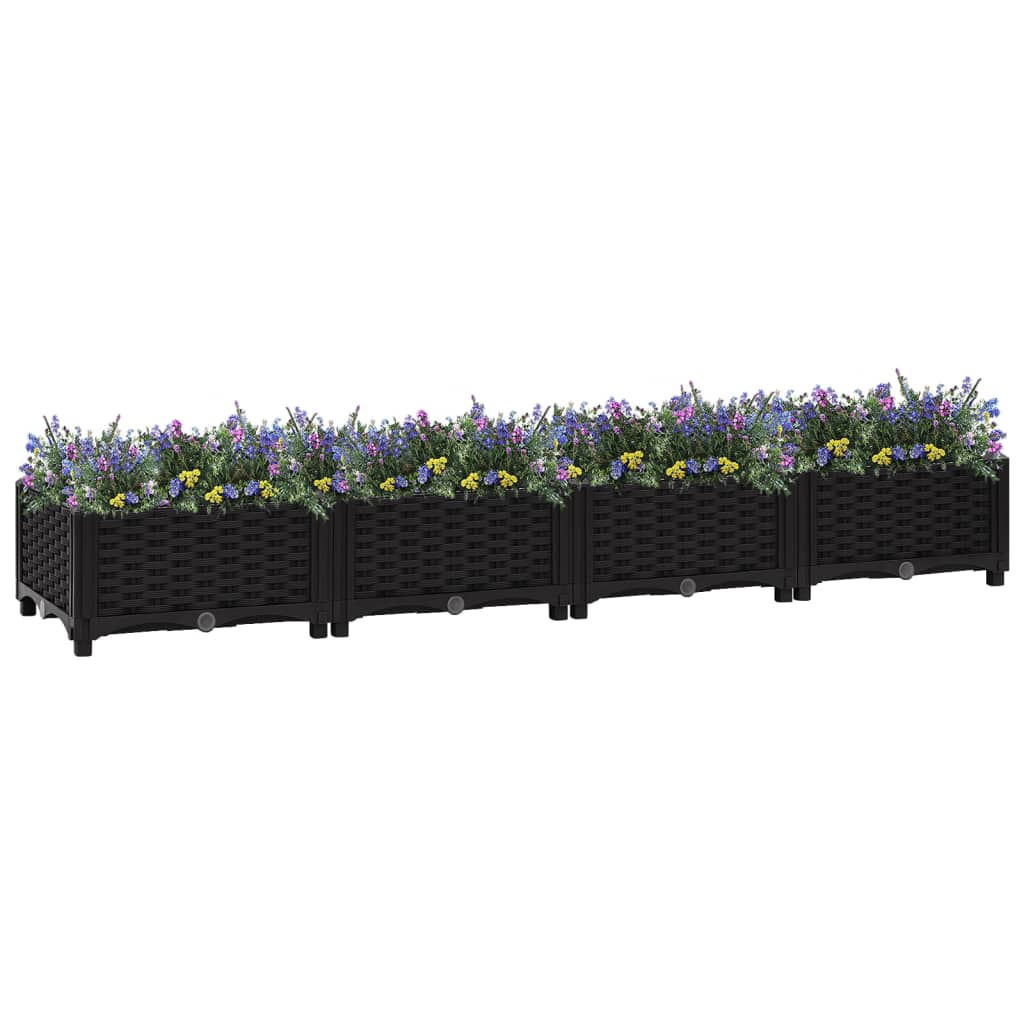 Raised Bed 160x40x23 cm Polypropylene