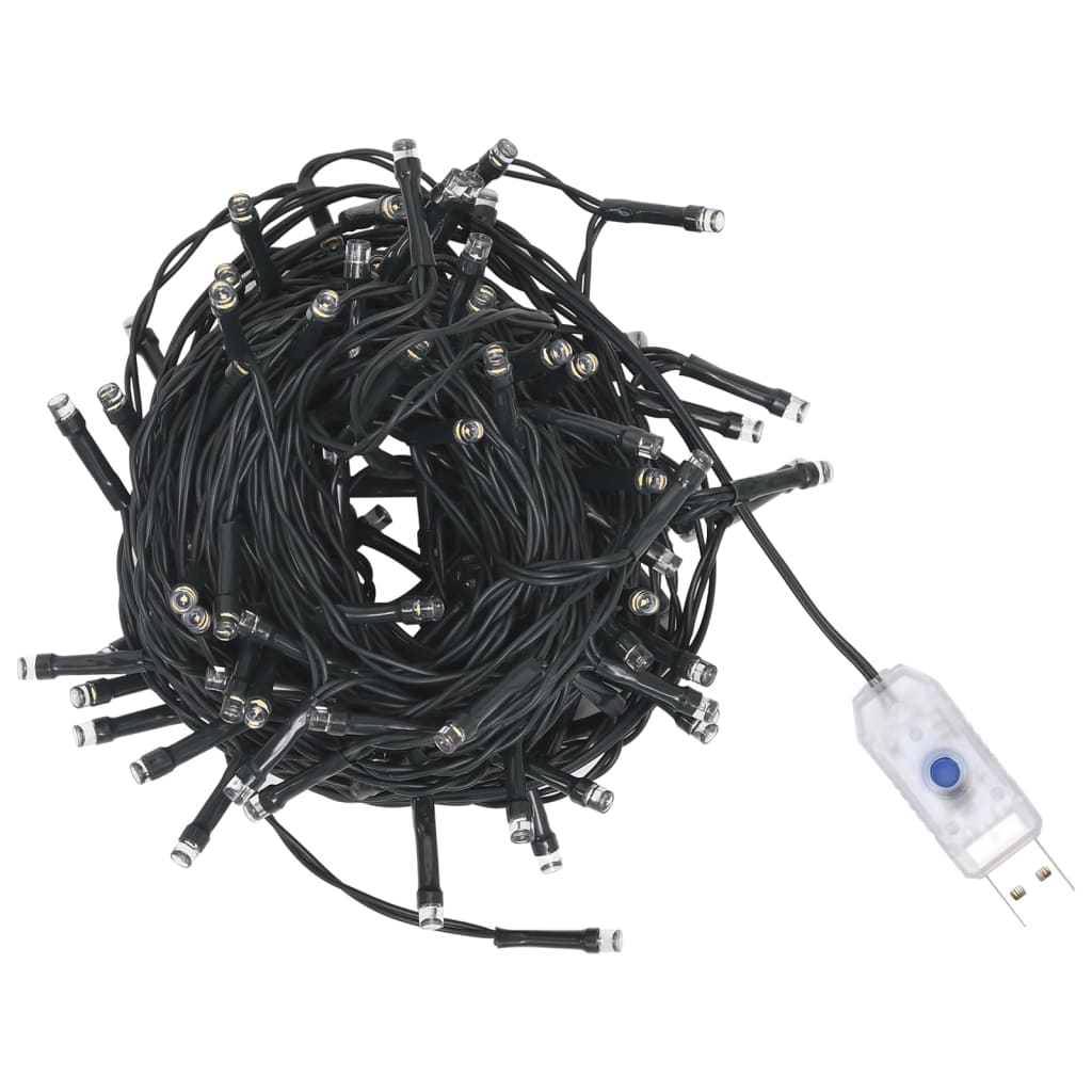 Artificial Pre-lit Christmas Tree with Stand Black 210 cm PVC