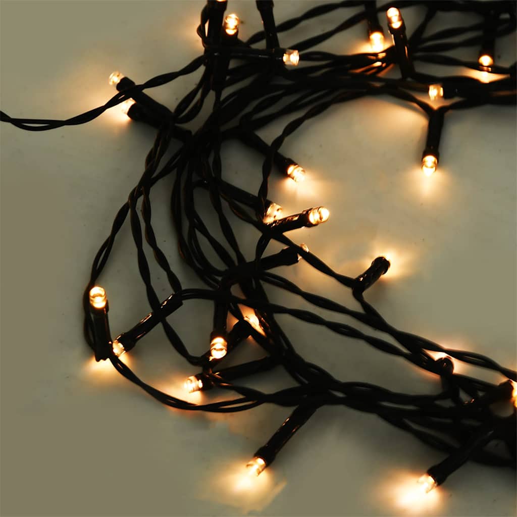 Artificial Pre-lit Christmas Tree Thick Branches Green 120 cm