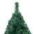 Artificial Pre-lit Christmas Tree with Thick Branches Green 210 cm
