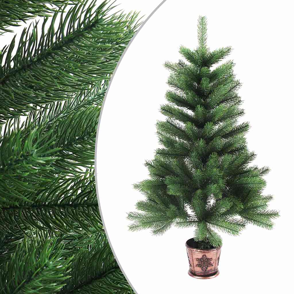 Artificial Pre-lit Christmas Tree 90 cm Green