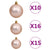 Artificial Pre-lit Christmas Tree with Ball Set Green 210 cm PVC