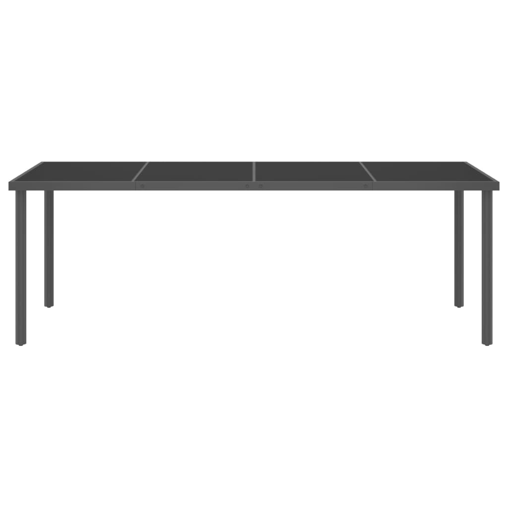 11 Piece Outdoor Dining Set Steel