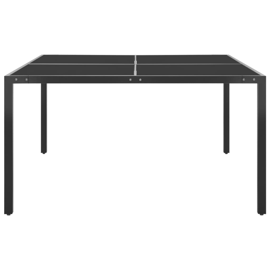 9 Piece Outdoor Dining Set Steel