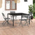5 Piece Outdoor Dining Set Steel