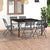 7 Piece Outdoor Dining Set Steel