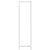 Towel Rack White 25x20x95 cm Steel