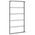 Towel Rack Black 60x10x116 cm Steel