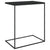 Side Table Black 55x35x66 cm Engineered Wood