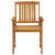 Garden Chairs 6 pcs Solid Wood Acacia