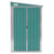 Wall-mounted Garden Shed Green 118x100x178 cm Galvanised Steel