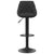 Bar Stools 2 pcs Black Velvet