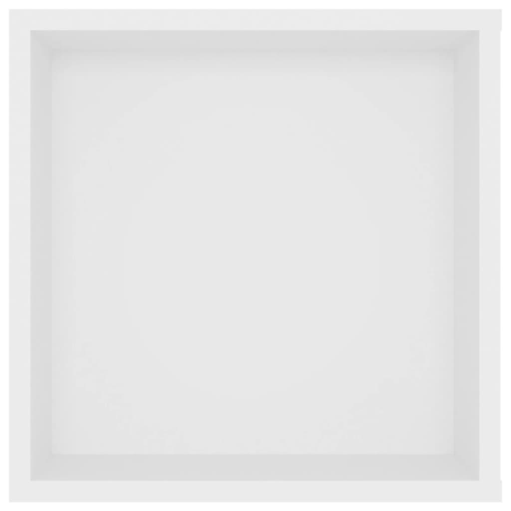 Wall-Mounted TV Cabinet White 102x35x35 cm Engineered Wood