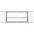Wall-Mounted TV Cabinet White&Sonoma Oak 102x35x35cm Engineered Wood