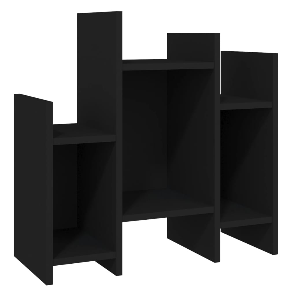 Side Cabinet Black 60x26x60 cm Engineered Wood