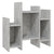 Side Cabinet Concrete Grey 60x26x60 cm Engineered Wood