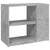 Side Cabinet Concrete Grey 60x30x50 cm Engineered Wood