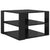 Coffee Table High Gloss Black 60x60x40 cm Engineered Wood