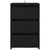 Bed Cabinets 2 pcs Black 40x35x62.5 cm Engineered Wood