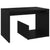 Side Table Black 59x36x38 cm Engineered Wood