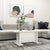 Coffee Table High Gloss White 103.5x60x40 cm Engineered Wood