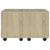 Coffee Table Sonoma Oak 60x60x38 cm Engineered Wood