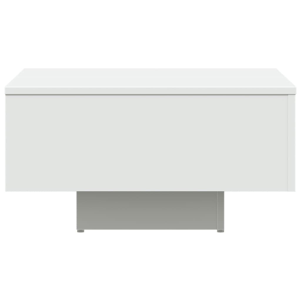 Coffee Table White 60x60x31.5 cm Engineered Wood