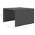 3 Piece Nesting Coffee Table Set Grey 60x60x38 cm Engineered Wood