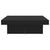 Coffee Table Black 90x90x28 cm Engineered Wood