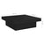 Coffee Table Black 90x90x28 cm Engineered Wood