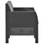 2 Piece Garden Lounge Set with Cushions PP Rattan Anthracite