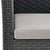 2 Piece Garden Lounge Set with Cushions PP Rattan Anthracite