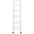 5-Tier Kitchen Trolley White 46x26x105 cm Iron