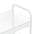 5-Tier Kitchen Trolley White 46x26x105 cm Iron